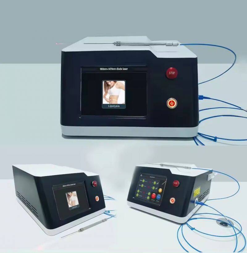 2024 Hot Selling Portable Fat Reduce 1470nm 980nm Diode Laser Multi-functions for Spider Vein Removal