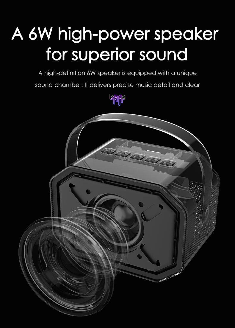 Ktv portable microphone outdoor subwoofer bloutooth karaoke party boombox karoke speaker with mic