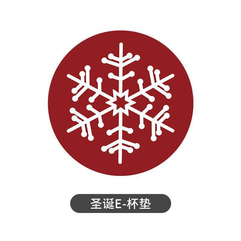 Christmas absorbent cup coaster (21).jpg