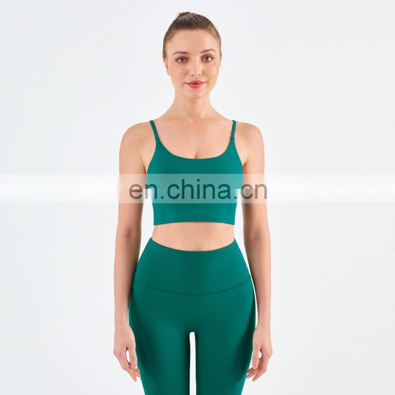 High Impact Fitness Sports Bras Breathable Sling Factory Sale Yoga Tank Tops