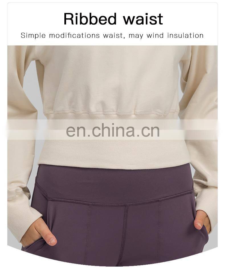 Autumn Custom Sweatshirt Women Hoodies Pullover Crewneck Long Sleeve Hoodie Women Fashion