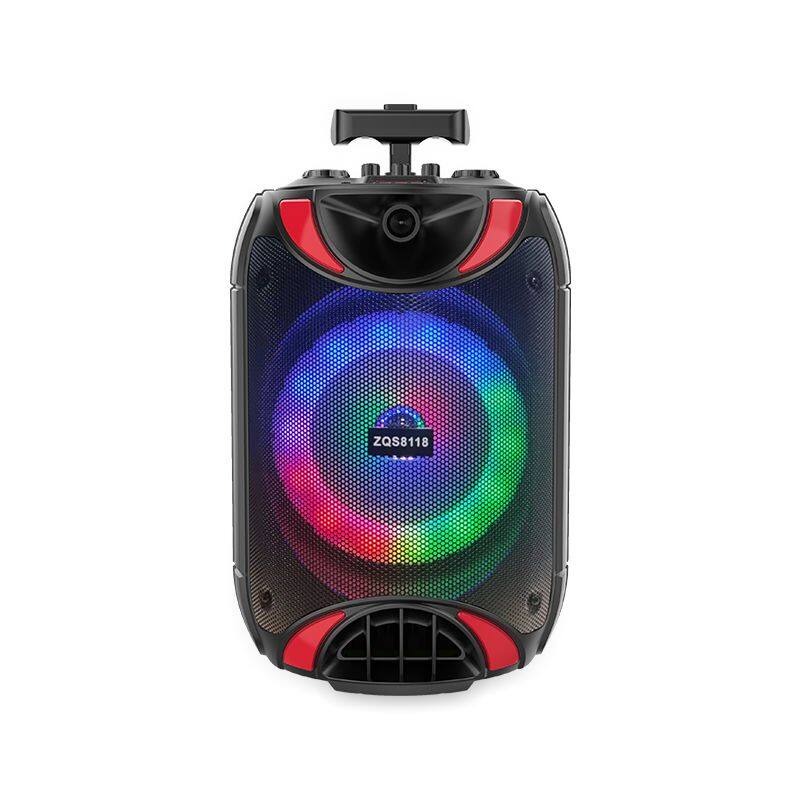ZQS8118 active 15W power 3600MAH battery capacity speaker single 8 inch wireless party speaker