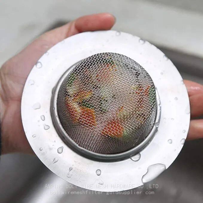Stainless-Steel-Kitchen-Sink-Strainer-Mesh-Drain-Filter-Strainer-Basket-Strainer