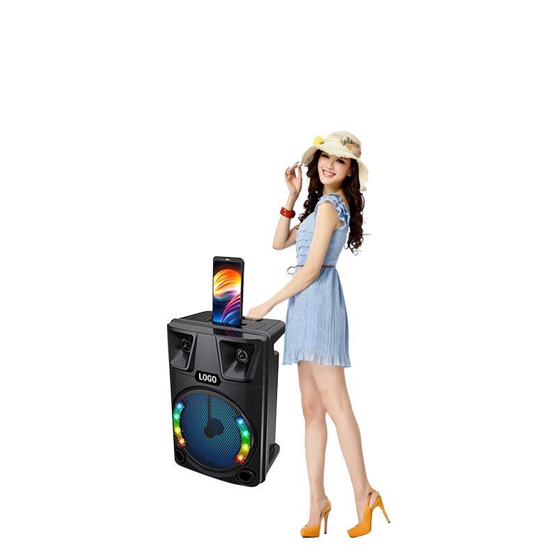 ZQS8145 active 16W power 1800MAH battery capacity speaker single 8 inch bluetooth speaker with MIC