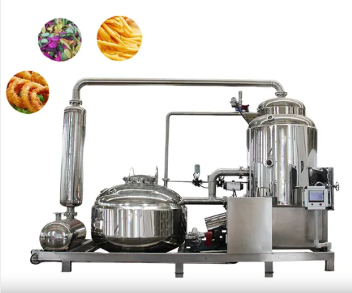 Industrial Beef Fish Shrimp Octopus Vacuum Frying Machine