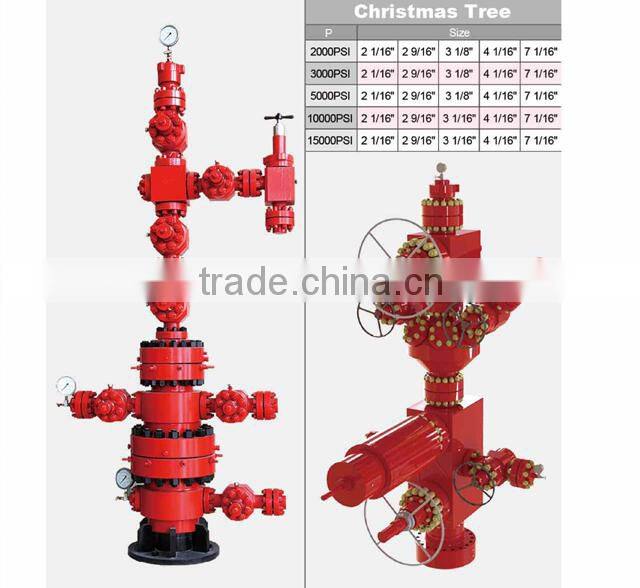 Wellhead & X-mas Tree Oil Drilling and Producting System Christmas