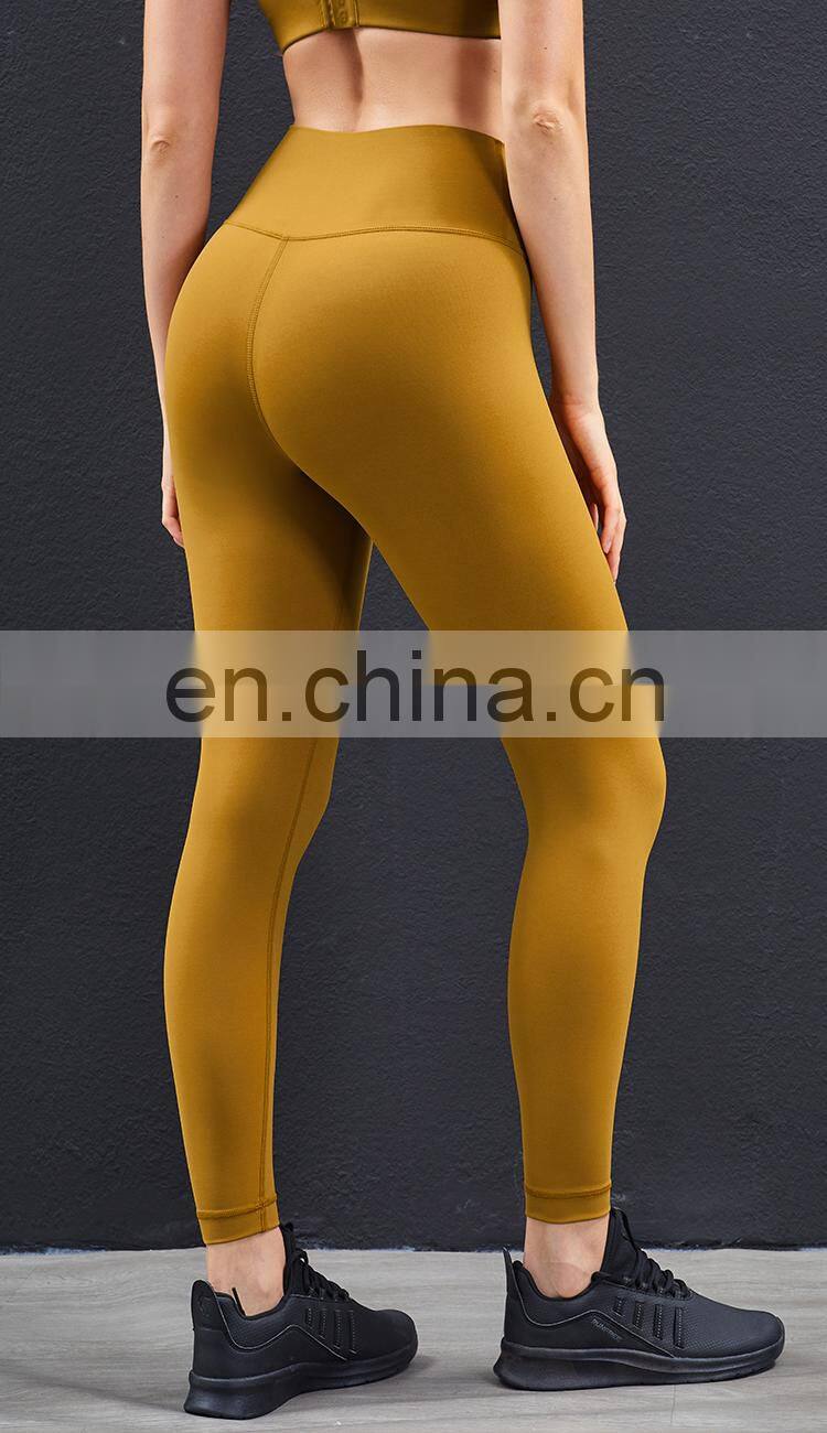 Women's High Support Tummy Control Yoga Fitness Pants Workout Leggings With Pocket