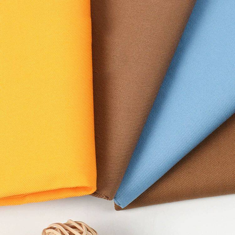 TC65/35 21X16 120X60 58/60 3/1twill dyed workwear fabric 235-240g/m2  any color