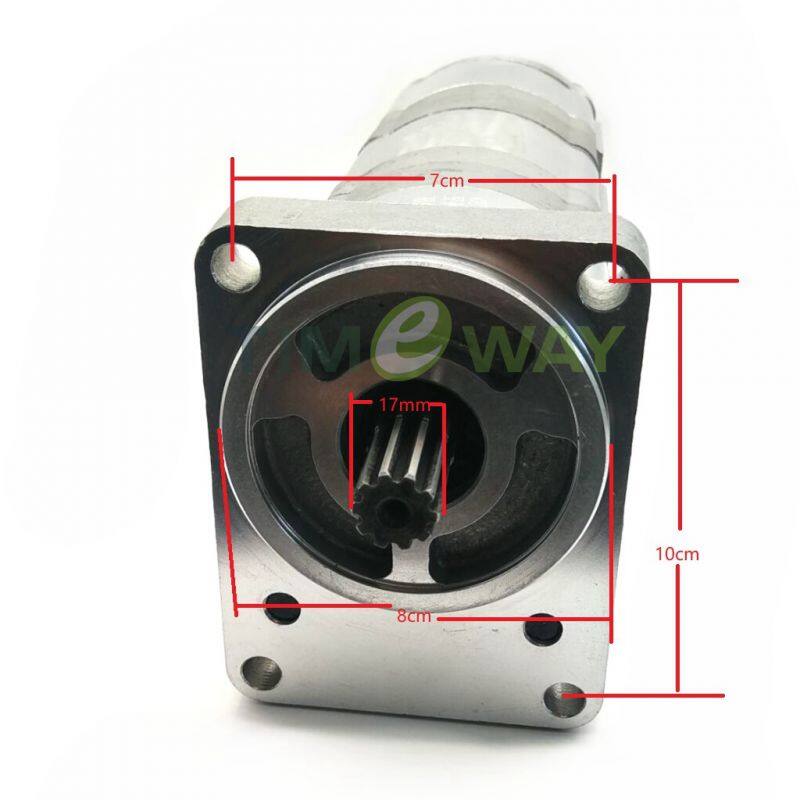 KUBOTA K-028 Triple Gear Pump This Triple Pump That Can Be Customized According to Your Requirements