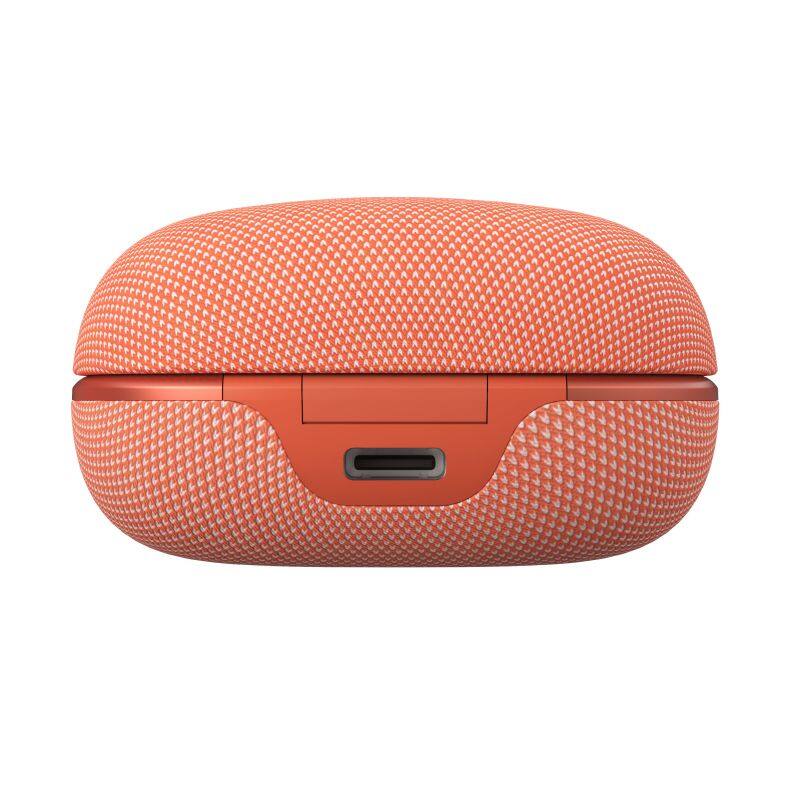 earphone colorful fabric wireless earphone TWS earbuds In-Ear Compact Headset Mini Wireless Headset with power display screen