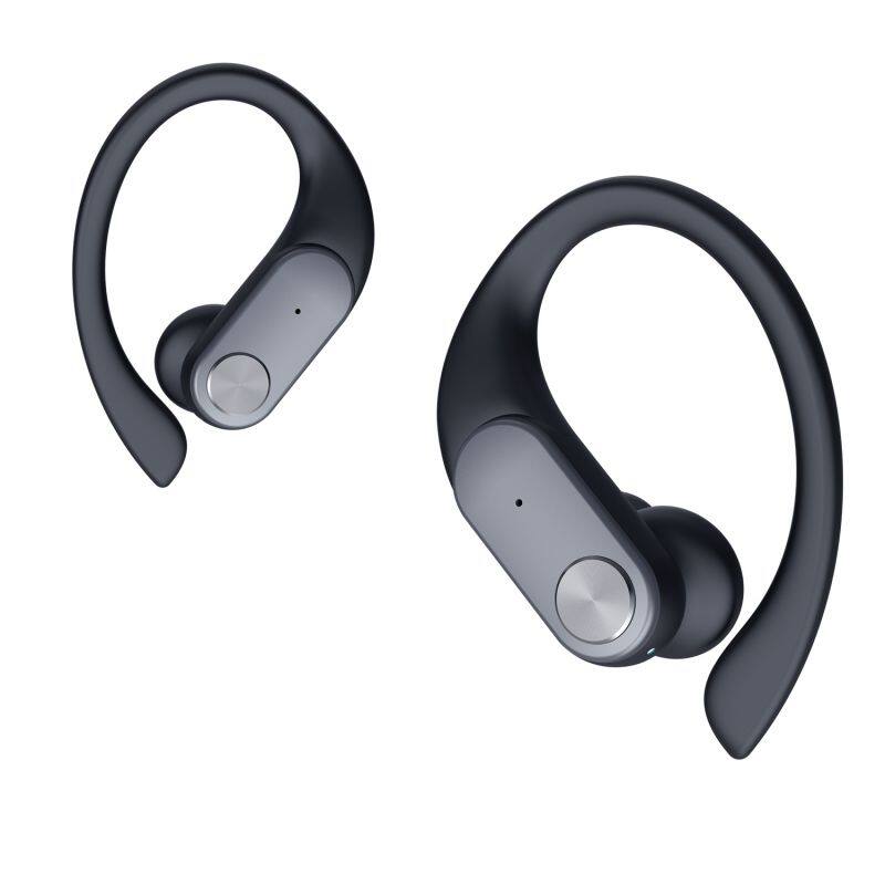 Noise Cancellation Business Wireless Earphone Car Driver Handsfree Deep Bass Blue tooth earhook earbuds