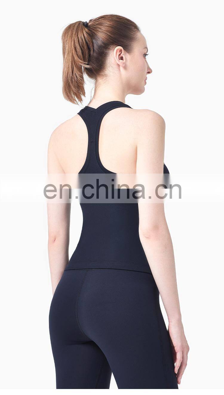 Women Yoga Wear Female Fitness Clothing Racer Back Gym Tank Top Running Sport Tank Top