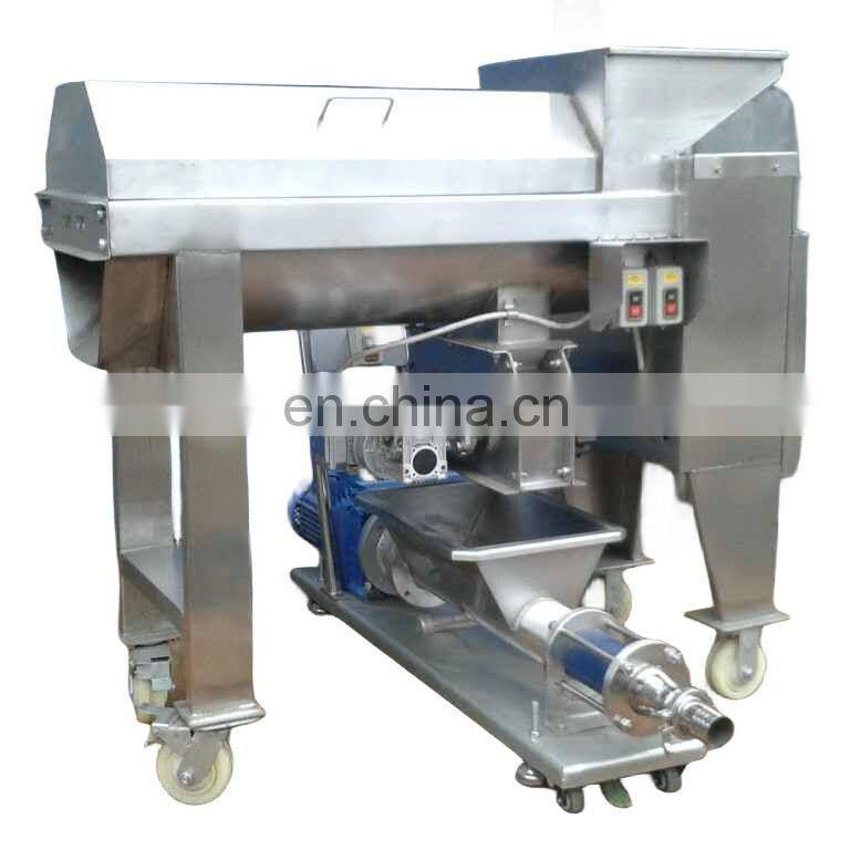 Industrial Grape Crushing Equipment Grape Stemming Crushing Stalk Removing unit Grape Stem Separator separation machine