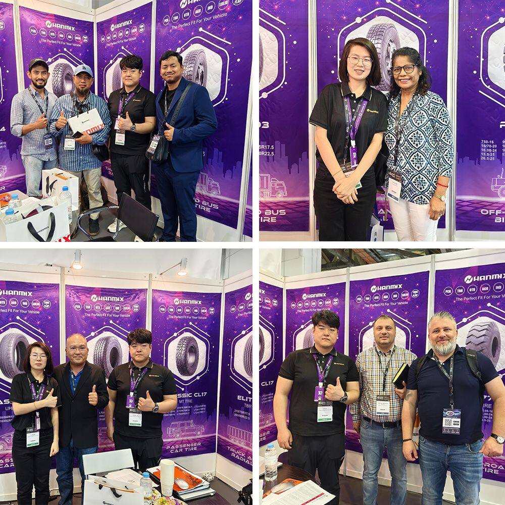 HANMIX TIRES AT EXPO