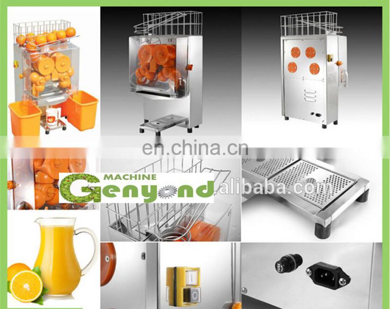 Most popular full automatic fresh squeezed orange juicer vending machine