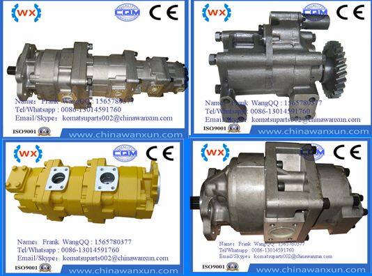 KFP2214CLWLV Kayaba hydraulic gear pump with long splined shaft