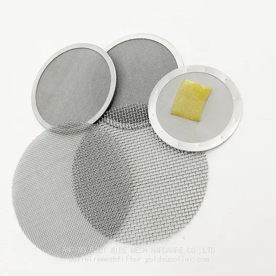 Stainless-Steel-Wire-Mesh-Round-Filter-Disc-Metal-Mesh-Screen-Filter-Disk-Black-Wire-Cloth-Weave-Fil