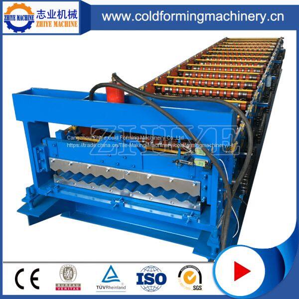 corrugated sheets cold forming machine