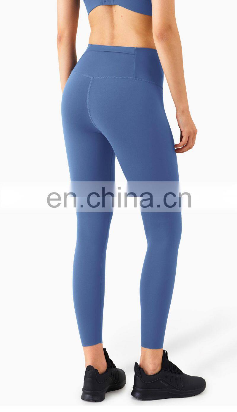 Recycled Sexy Gym Leggings High Waist Butt Lifting Yoga Pants With Pocket For Women
