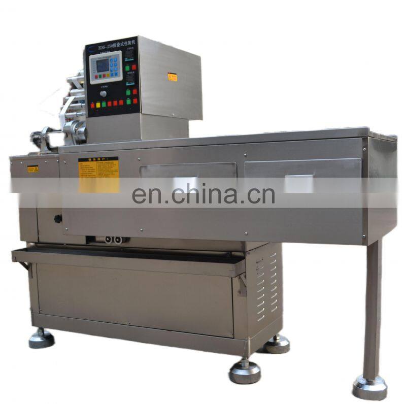 High speed automatic Maggi chicken/bouillon cube folding packing machine chocolate cube Wrapping machinery with factory price