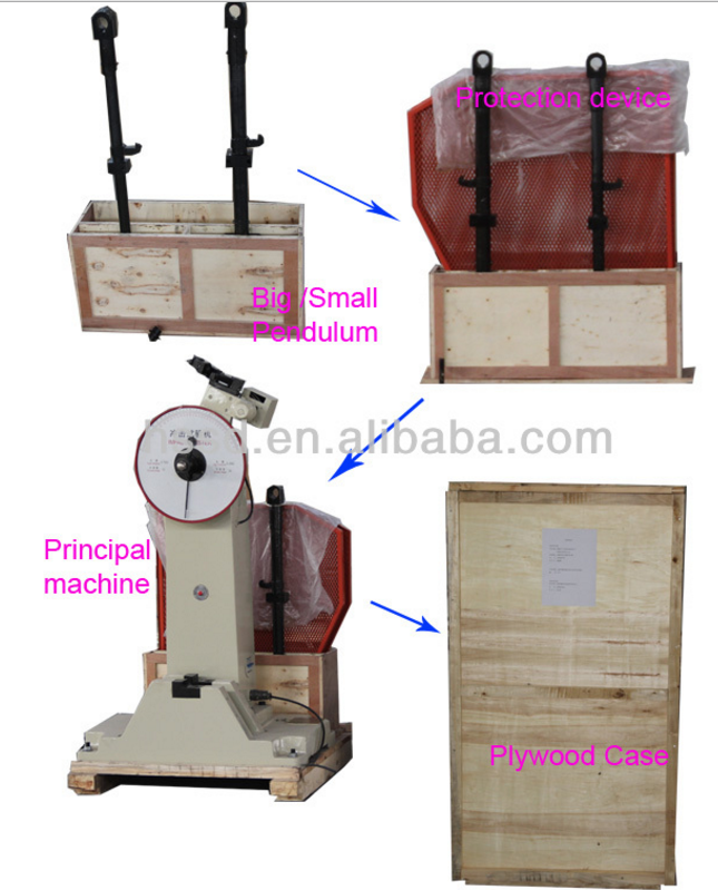 Charpy V-notch Impact Verification Specimens Toughness Testing Machine
