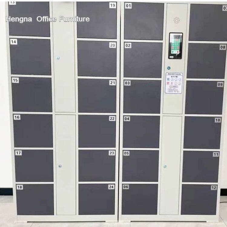 Support Flexible Work in Co-working Spaces with Smart Electronic Lockers