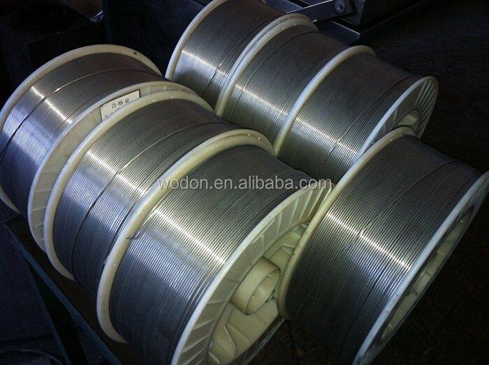 WODON anti wear gas shield flux cored 15kg per coil package co2 welding wire