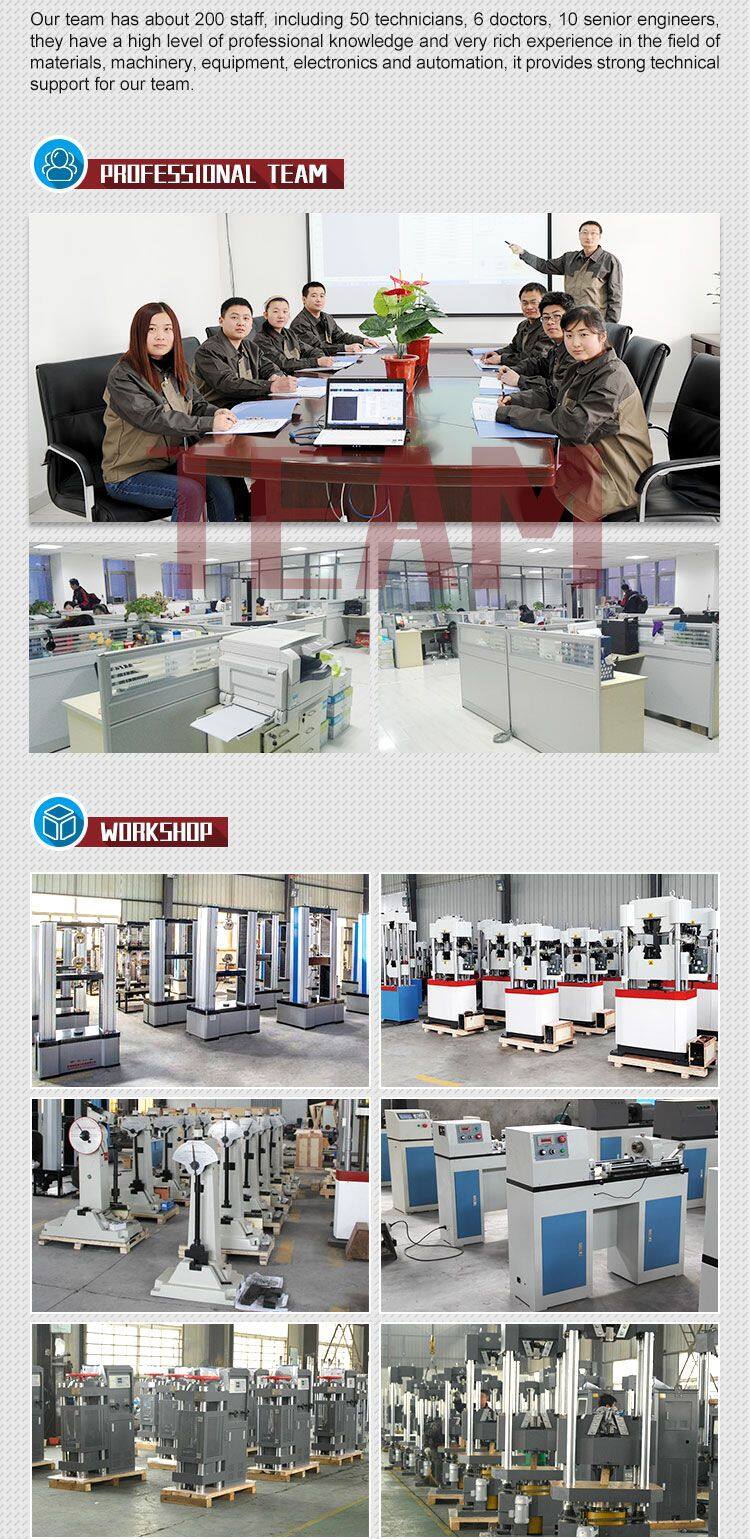 Find Similar Icon HST Brand WAL-1000 Model Universal Horizontal Tensile Testing Machine CE Certified 1% Accuracy for Wire Rope