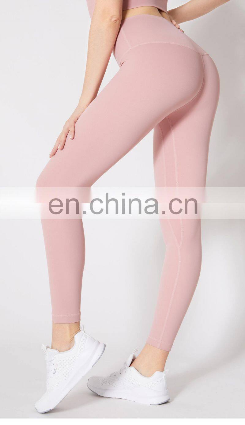 XS-3XL Plus Size Butt Lifting Yoga Pant High Elasticity Workout Sports Legging With Inner Pocket