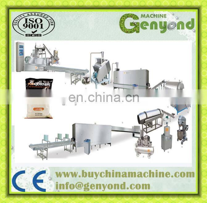 Hot sale corn flakes production lin/ corn chips making machine with big quality