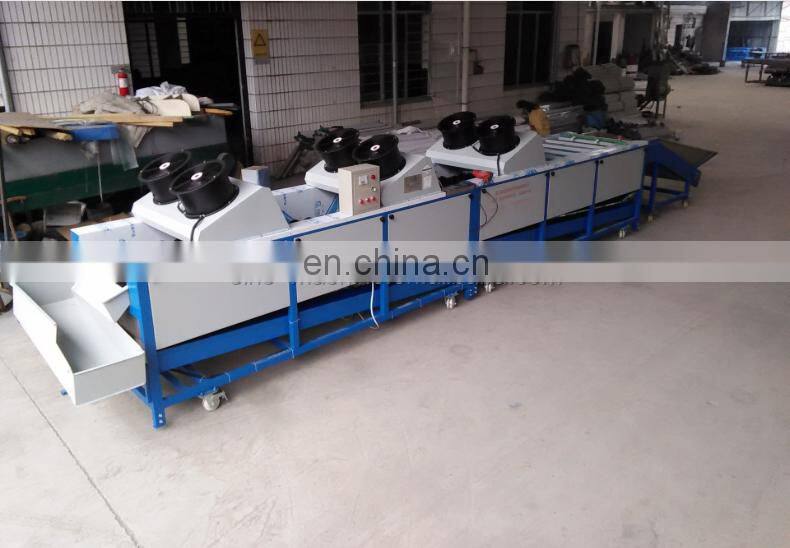 Plc control vegetable sorting machine / weighting fruit grader for sale plastic paper threading