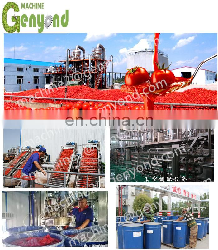 Factory tomato paste dilution production line best sale
