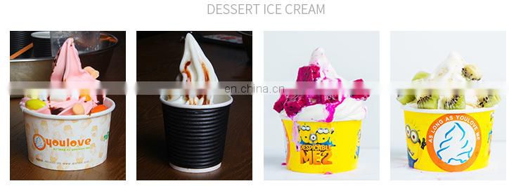 Table Top 3 flavors Mini Soft Ice Cream Machine Price/ Small Ice Cream Maker