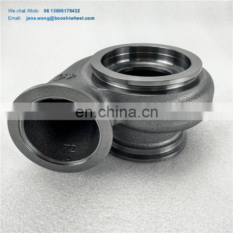 new G25-550 G25-660 G25 Cast iron Turbine Housing Standard Rotation AR 0.72 V-Band for performance G series turbo