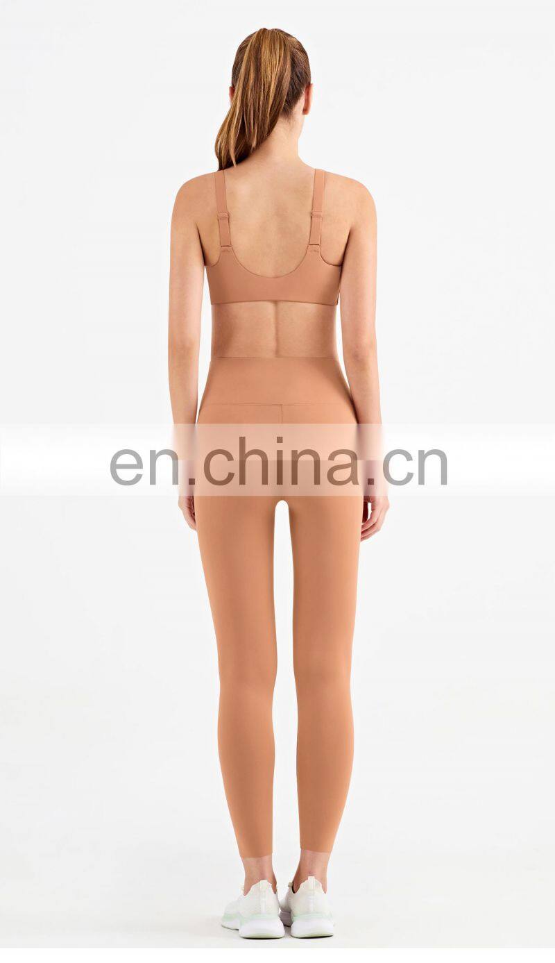 The New Fashion Cloud Feeling Adjustable Strappy Sports Bra Private Label Yoga Clothing