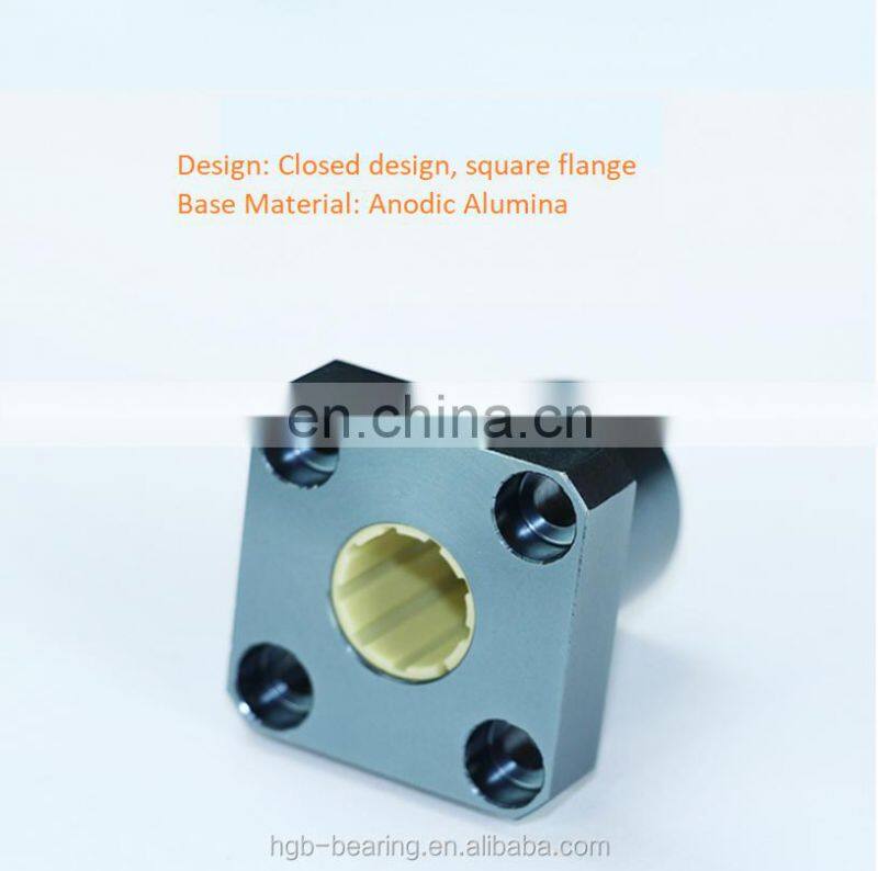 Engineering plastic self-lubricating Linear Bearing FJZM-02 Plastic