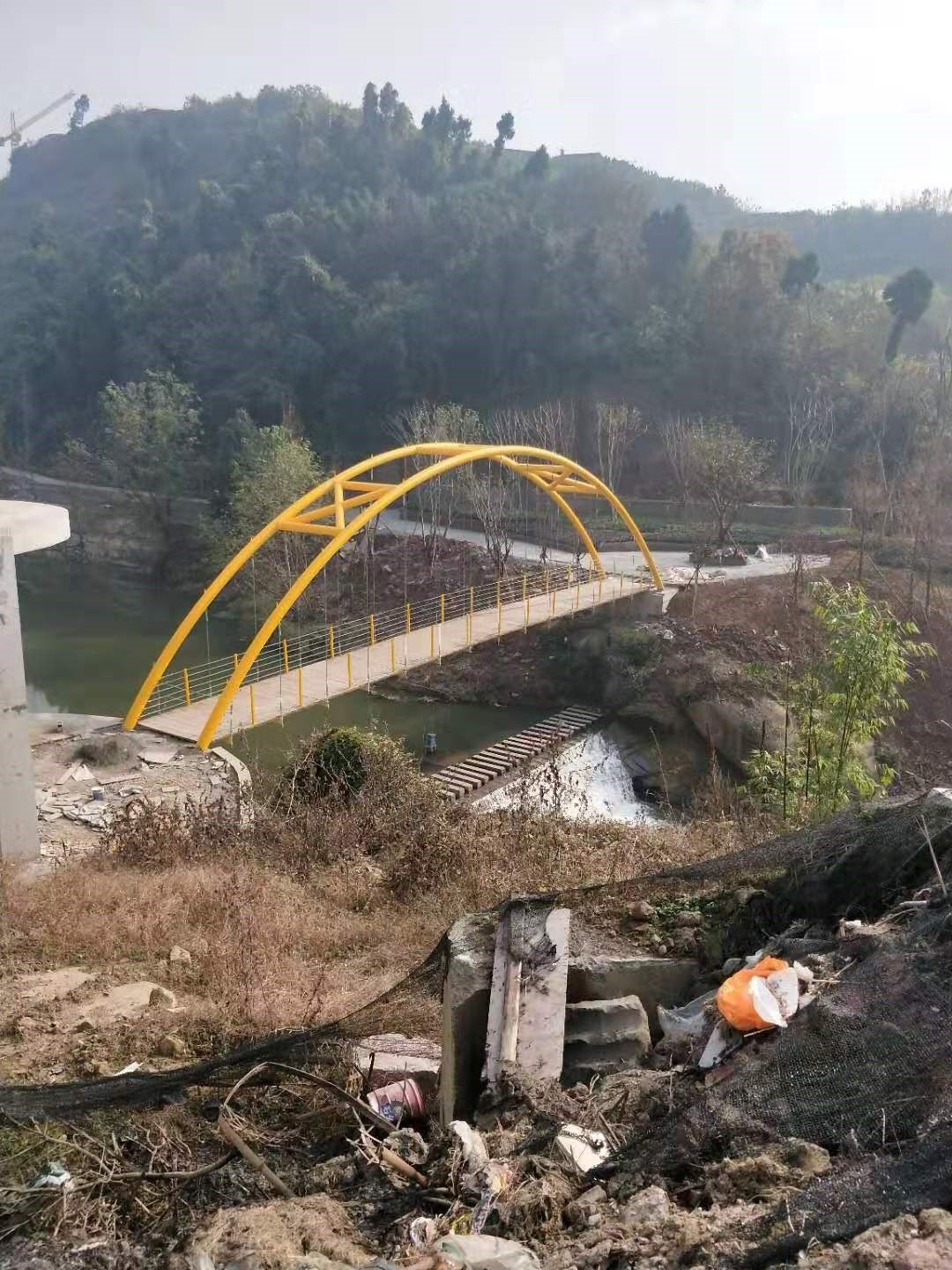 Rope Bridge High Quality Glass Walkway Path - GoldSupplier