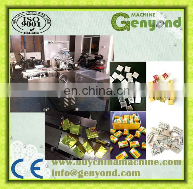 chicken/bouillon cube Wrapping machinery /cube packaging machinery