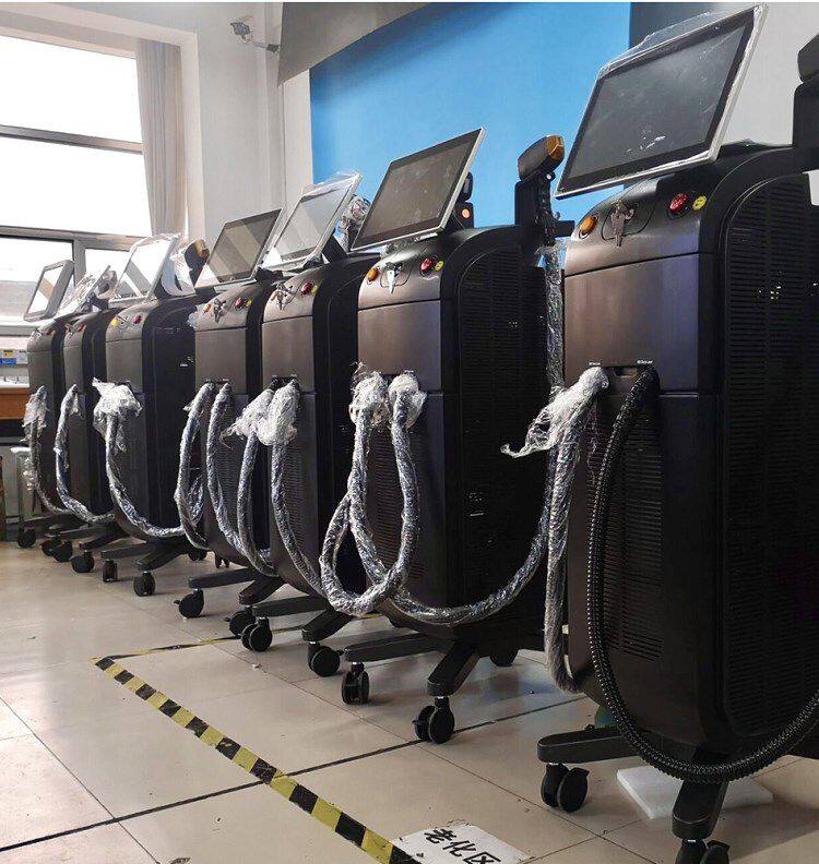 Updated Factory Wholesale Price 4 Wavelength 808m Diode Hair Laser Removal Machine Permanent Hair Removal by Laser