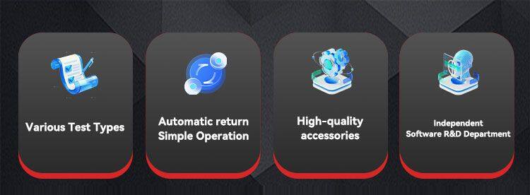 HST 500-600KN Computerized Electronic Utm 10 Ton 10 Kn Double Column Tensile Universal test Machine