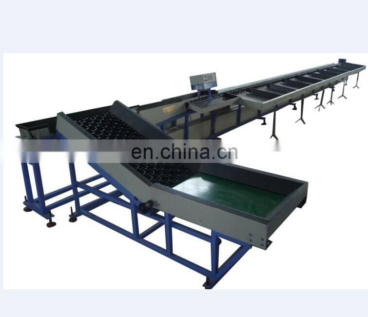 Fruit washing drying waxing grading sorting machine