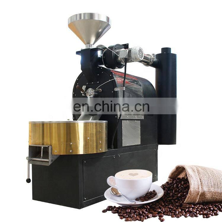 Shanghai factory automatic electric coffee bean roasting equipment gas roaster machine for coffee processing