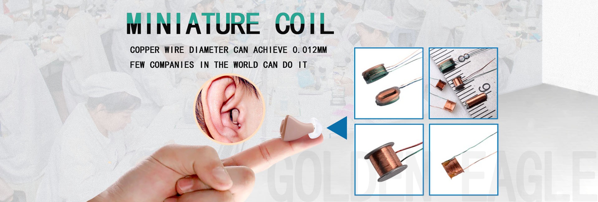 The Standard for areliable High Precision Miniature Coil factory for Hearing Aids Solution
