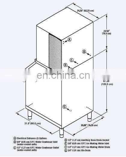 commercial round ice maker/solar ice maker
