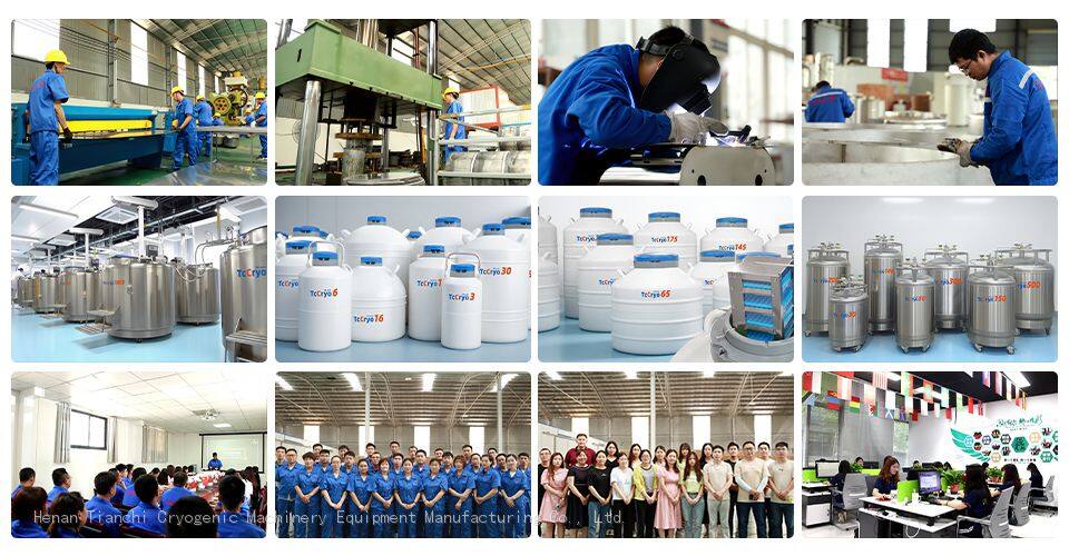 TcCryo liquid nitrogen tank