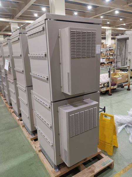 Air conditioner for telecom cabinet of 5g project in Japan