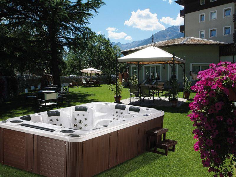 JOYSPA Hot tub side panels JY8001 large outdoor party spas hot tubs 8 person