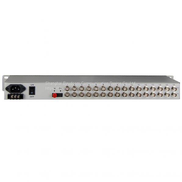 16E1+8FE fiber multiplexer