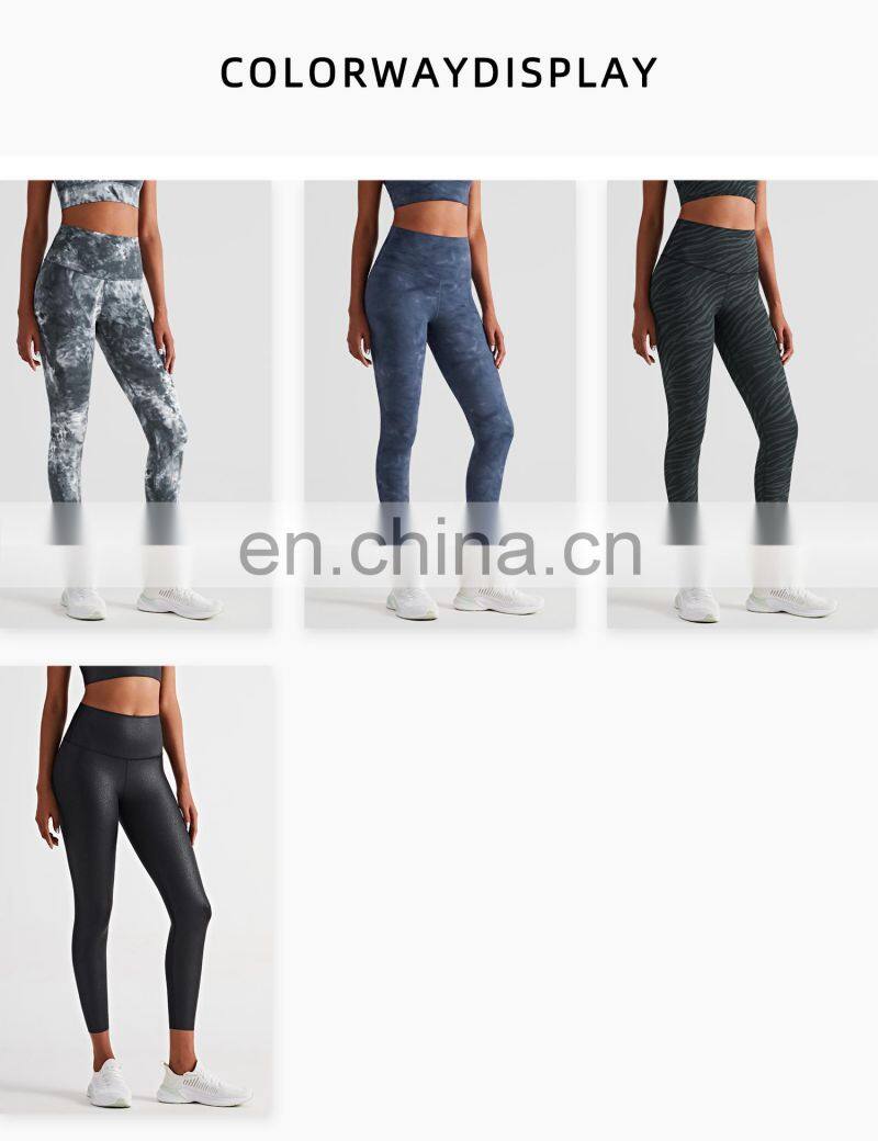 New Leather High Waisted Scrunch Butt Leggings Workout Legging Yoga Pants For Women