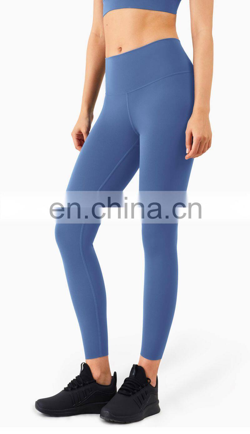 Recycled Sexy Gym Leggings High Waist Butt Lifting Yoga Pants With Pocket For Women